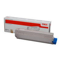 Toner oryginalny OKI C532 7K / 46490608 / czarny